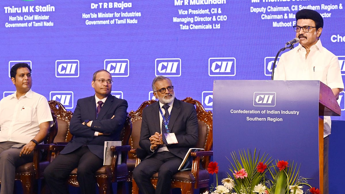 “3 ஆண்டுகளில் தமிழ்நாட்டின் வளர்ச்சி 8% உயர்ந்துள்ளது!” : முதலமைச்சர் மு.க.ஸ்டாலின் உரை!