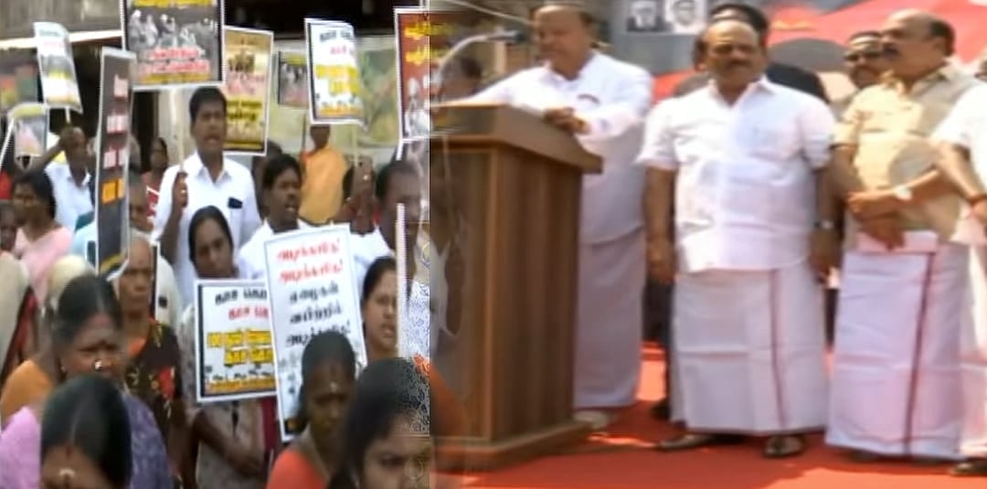 ஒன்றிய பா.ஜ.க அரசின் நிதி வஞ்சிப்பு! - தமிழ்நாடு முழுவதும் தி.மு.க சார்பில் கிளர்ந்தெழுந்த உரிமை குரல்!