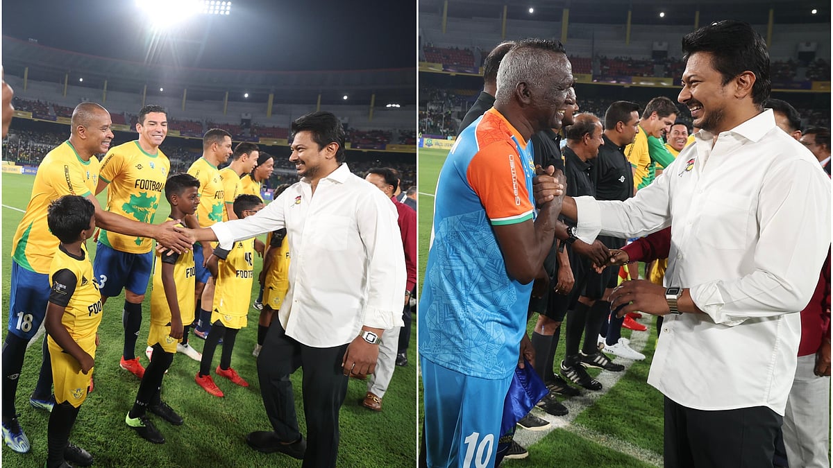 Brazil Legends VS Indian All Stars: போட்டியை தொடங்கி வைத்த துணை முதலமைச்சர் உதயநிதி: வெற்றி பெற்றது யார்?