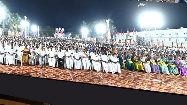 "பாஜகவுக்கு தடை திமுகதான், அதனால் நம்மை எதிர்க்க பாஜக பலரை உருவாக்குகிறது" - முதலமைச்சர் பேச்சு !  