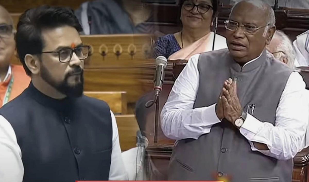 ”நான் ராஜினாமா செய்ய தயார், நீங்கள்?” : அனுராக் தாகூருக்கு சவால் விட்ட மல்லிகார்ஜுன கார்கே!