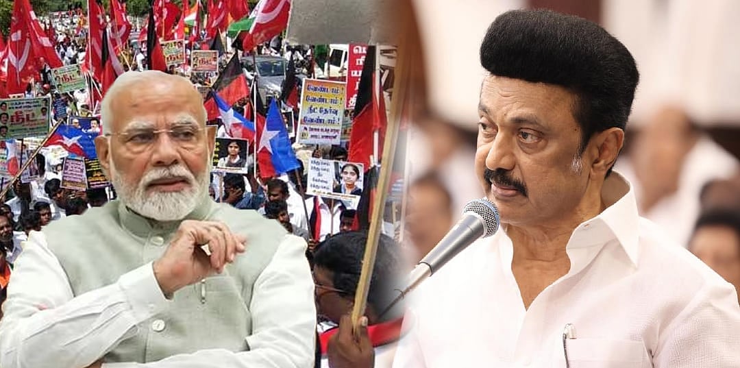 “கூட்டாட்சி வரலாற்றில் ஒரு கருப்பு அத்தியாயம்!” - நீட் தேர்வு முறையை அகற்றுவது குறித்து முதலமைச்சர் உரை!