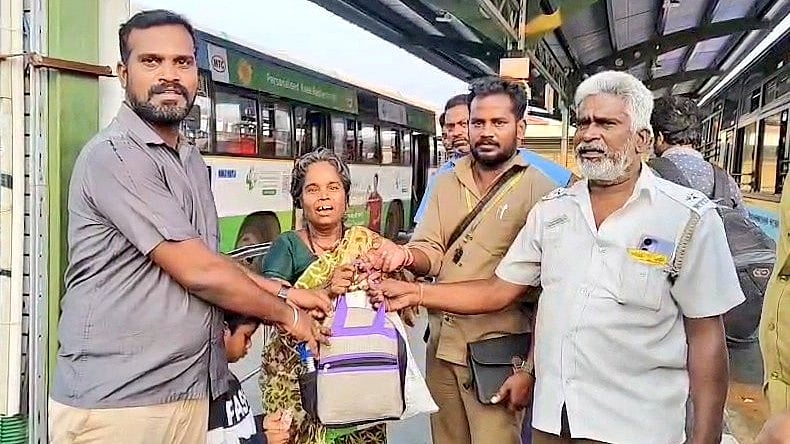 பேருந்தில் தவறவிட்ட ரூ.73,000 : ஓட்டுநர், நடத்துநர் செய்த நெகிழ்ச்சி சம்பவம்!