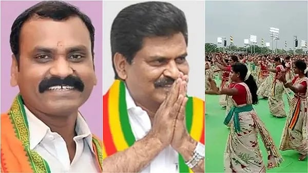 “வள்ளி கும்மியை கொச்சைப்படுத்திய எல்.முருகன் மன்னிப்பு கேட்க வேண்டும்” - ஈ.ஆர்.ஈஸ்வரன் ஆவேசம்! - பின்னணி?