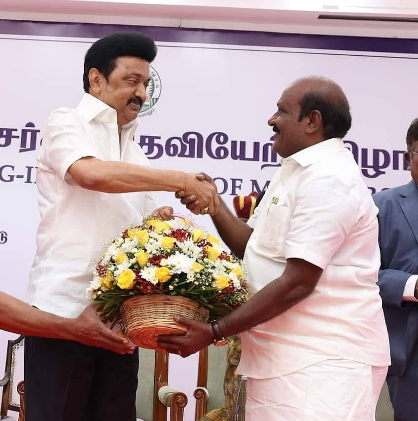 "அரசு பள்ளியில் படித்த என்னை அமைச்சராக்கிய பெருமை முதலமைச்சரையே சேரும்"- அமைச்சர் கோவி.செழியன் நெகிழ்ச்சி