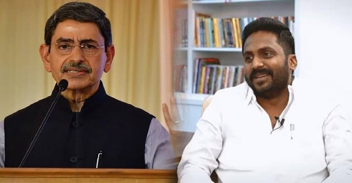 கல்லூரியில் மதவாத கோஷம் : "ஆளுநரின் அநாகரீகமான அத்துமீறலை கண்டிக்கிறோம்"  - ராஜீவ்காந்தி விமர்சனம் !