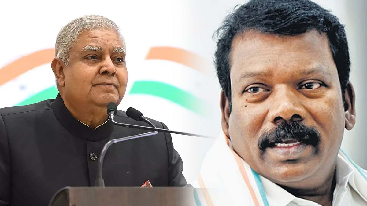 "பா.ஜ.க.வின் ஊதுகுழலாக செயல்படும் குடியரசுத் துணைத் தலைவர்" - செல்வப்பெருந்தகை விமர்சனம் ! 