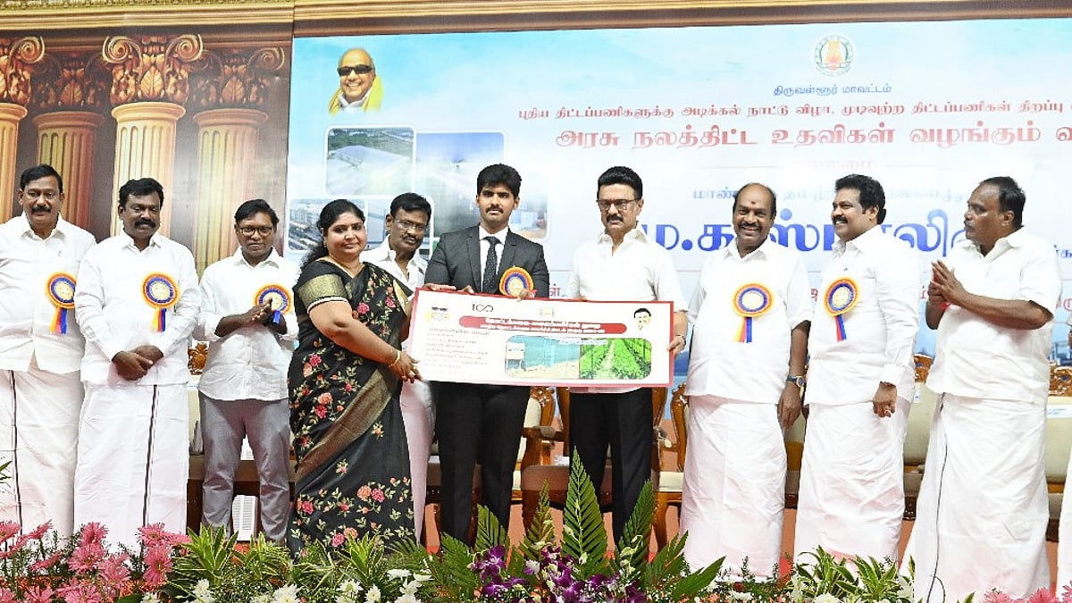 திருவள்ளூரில் 63,124 பேருக்கு பட்டா - 2.02 லட்சம் பேருக்கு நலத்திட்ட உதவி! : முழு விவரம் உள்ளே! 