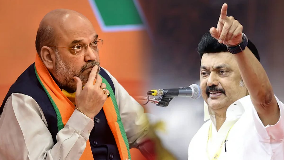 “அமித்ஷா அல்ல, எந்த ஷா-வாக இருந்தாலும் சொல்கிறேன்...” - திருவள்ளூரில் கர்ஜித்த முதலமைச்சர்!