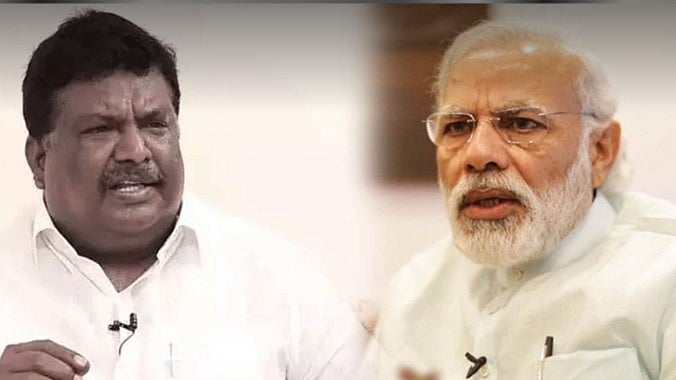 ”தமிழ் மொழியின் அடையாளத்தை அழிக்கப் பார்க்கும் மோடி” : அமைச்சர் எஸ்.எஸ்.சிவசங்கர் குற்றச்சாட்டு!