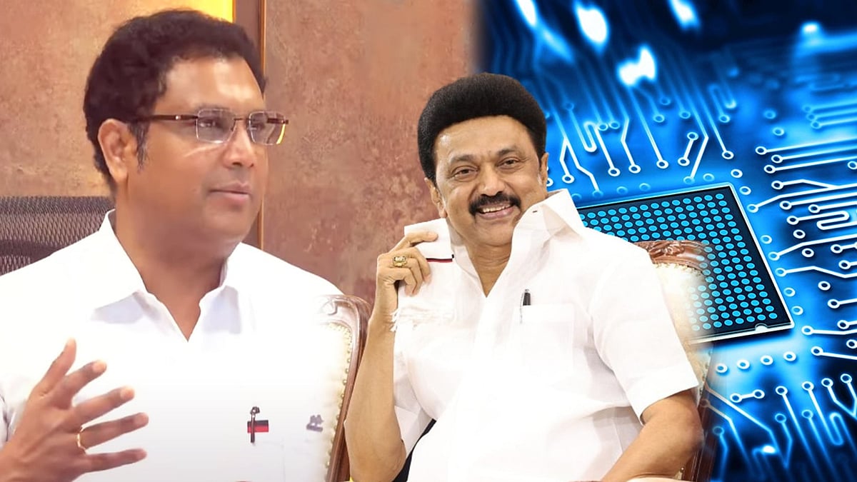 “செமி கண்டக்டர் தலைநகரமாக தமிழ்நாடு!” : அமைச்சர் டி.ஆர்.பி.ராஜா பேட்டி!