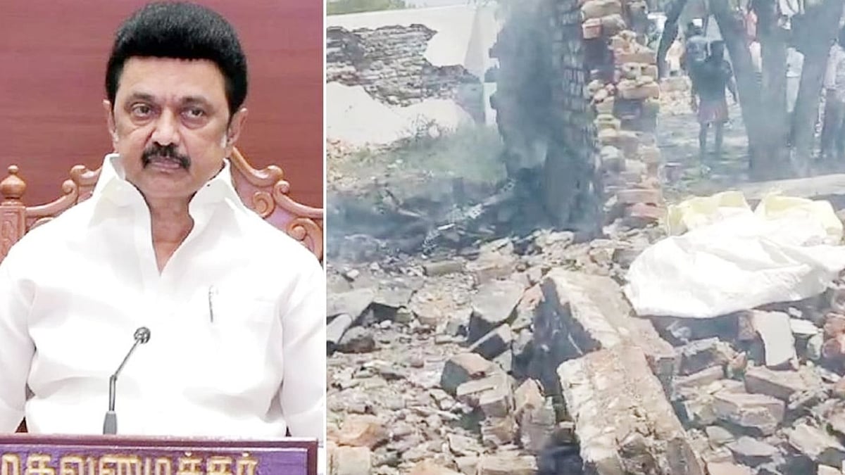 தனியார் பட்டாசு ஆலையில் வெடிவிபத்து : பாதிக்கப்பட்டவர்களுக்கு நிதியுதவி வழங்கி முதலமைச்சர் உத்தரவு ! 