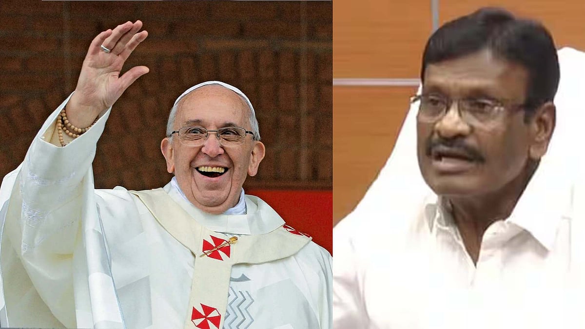 "போப் பிரான்சிஸின் சமூகநீதிப் பயணங்கள் வரலாற்றில் நிலைத்து நிற்கும்" - அமைச்சர் நாசர் இரங்கல் ! 
