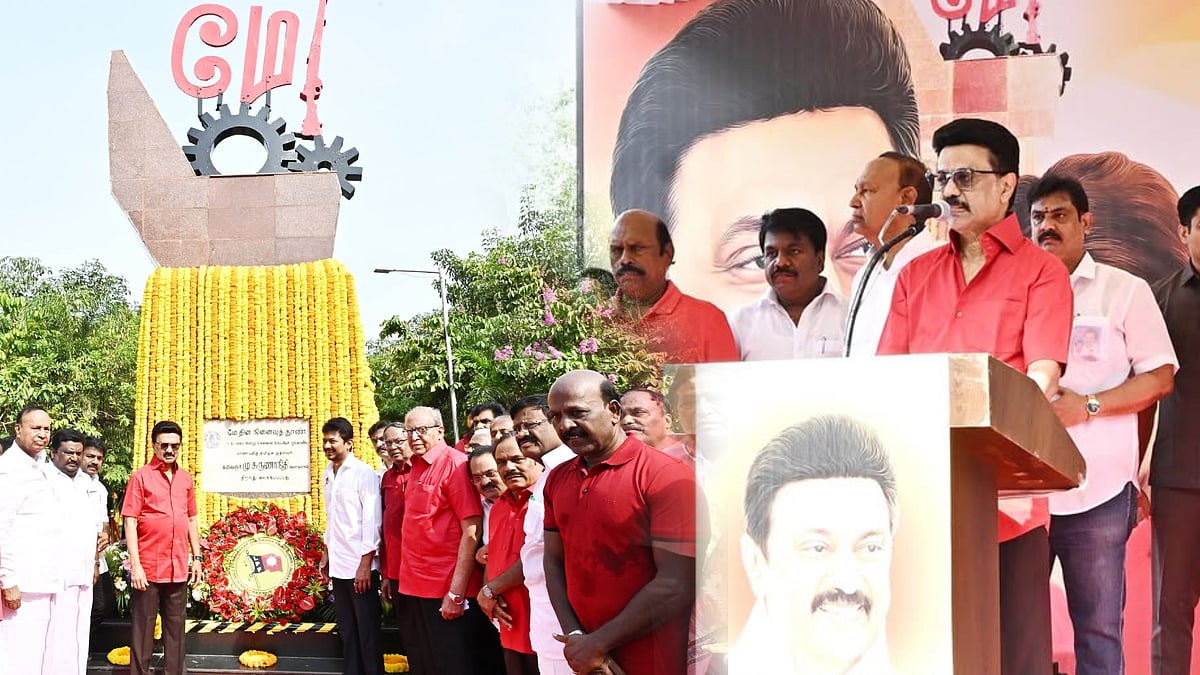 “திராவிடர்கள் என்றாலே தொழிலாளர்கள்தான்” - மே தினத்தில் முதலமைச்சர் மு.க.ஸ்டாலின் பெருமிதம்!