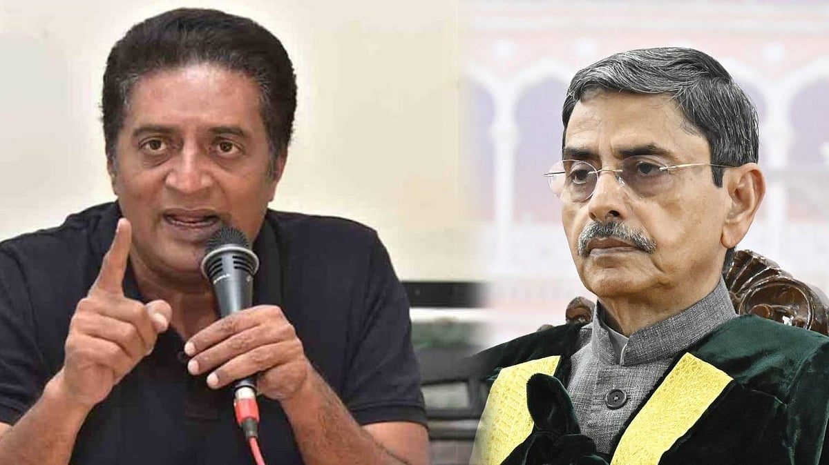 ”கிரிமினல் வேலையில் ஈடுபட்டு வருகிறார் ஆளுநர் ஆர்.என்.ரவி” : நடிகர் பிரகாஷ் ராஜ் கடும் தாக்கு!