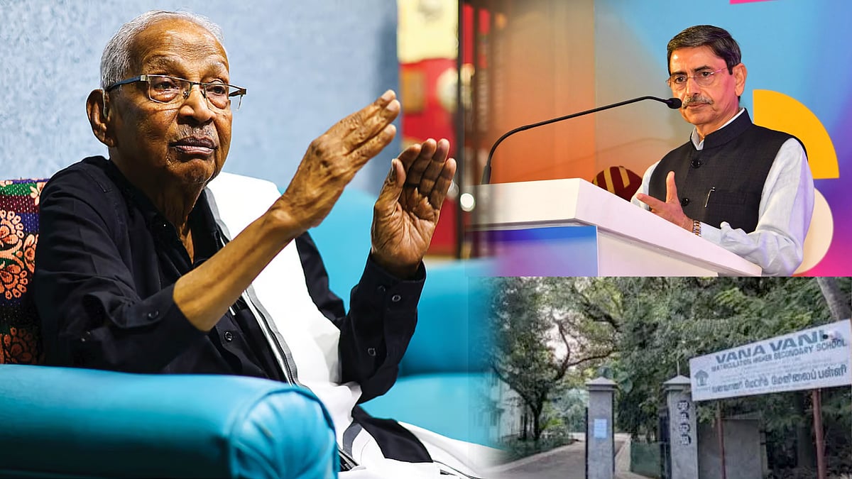 IIT வனவாணி பள்ளி : “காமராசர் ஆதரவோடு தொடங்கப்பட்ட பள்ளியை கேந்திர வித்யாலயாவாக மாற்றுவதா? - கி.வீரமணி !