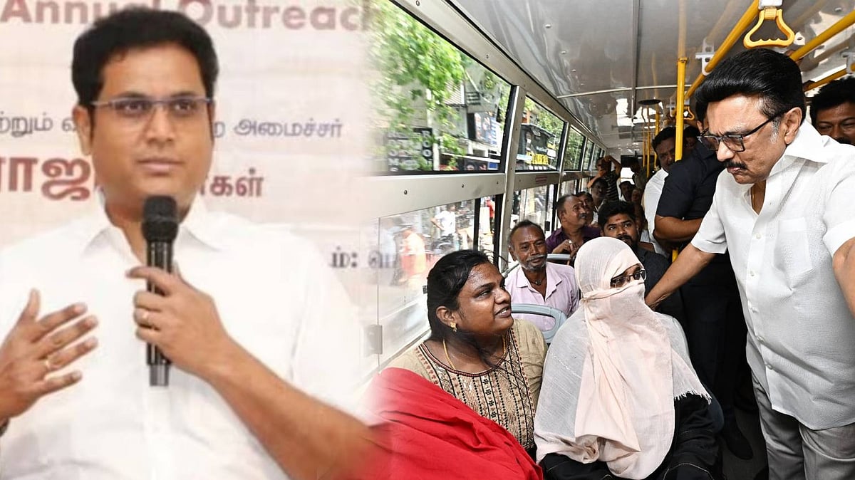 “பெண்கள் வாழ்வில் மறுமலர்ச்சியை ஏற்படுத்தி வரும் திராவிட மாடல் அரசு” : அமைச்சர் டி.ஆர்.பி.ராஜா பெருமிதம்!