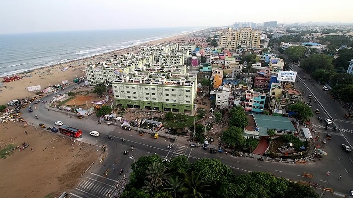 சென்னை சாந்தோம் சாலையில் இருவழிப் போக்குவரத்துக்கு அனுமதி... போக்குவரத்து காவல் துறை அறிவிப்பு ! 