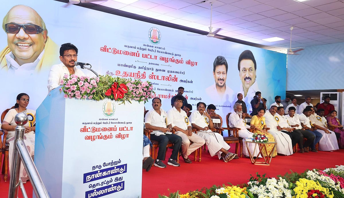 “இன்றைக்கு தமிழ்நாட்டில் உணவுப்பஞ்சம் இல்லை என்றால் காரணம் கலைஞர்தான்” - துணை முதலமைச்சர் நெகிழ்ச்சி!