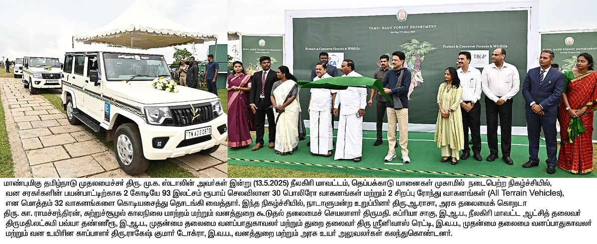 மாவூத் கிராமம் முதல் Aerial Bunched Cable வரை.. நீலகிரியில் இன்று முதல்வர் தொடங்கி வைத்த நிகழ்வுகள் என்ன?