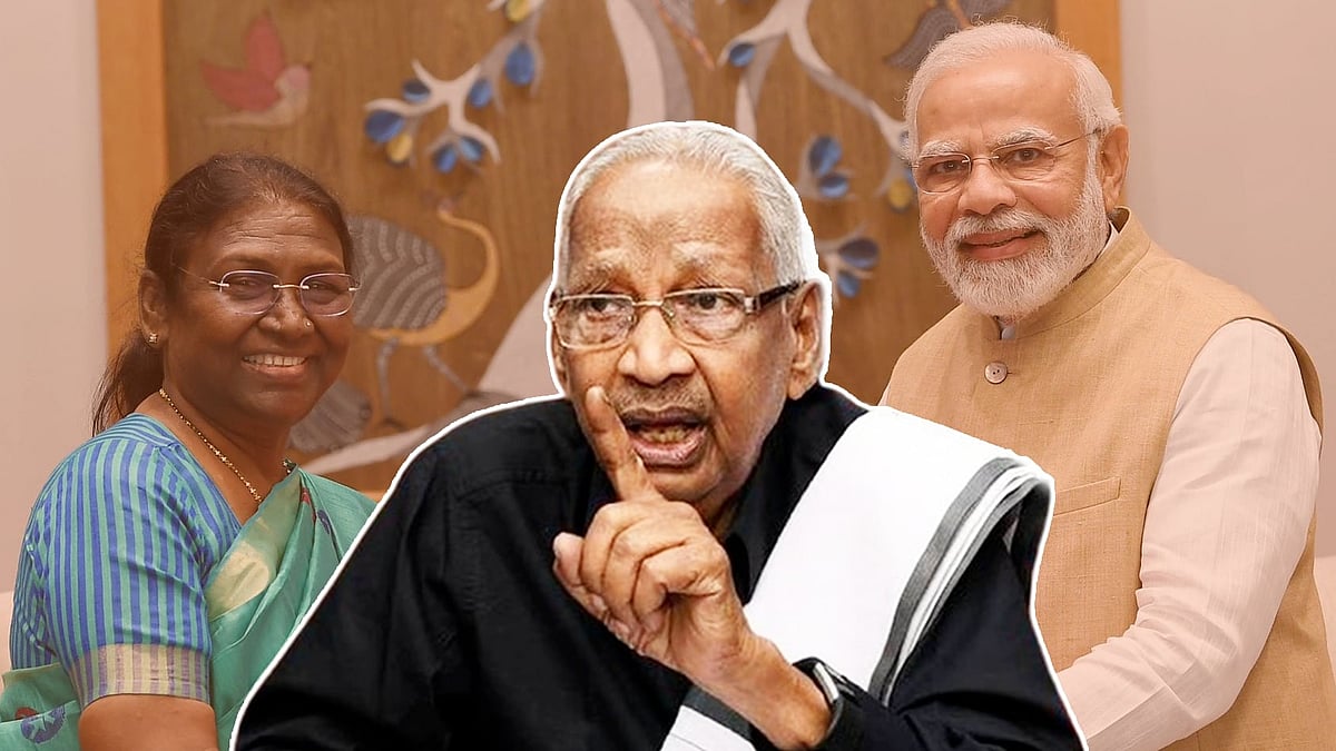 உச்சநீதிமன்றத் தீர்ப்பை குடியரசுத் தலைவர் செயல்படவிடாமல் தடுக்கலாமா? - தி.க. தலைவர் கி.வீரமணி கேள்வி ! 