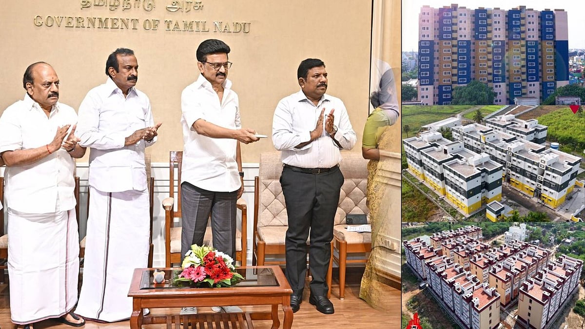 ரூ.527.84 கோடி செலவில் 4,978 குடியிருப்புகள்! : முதலமைச்சர் மு.க.ஸ்டாலின் திறந்து வைத்தார்!