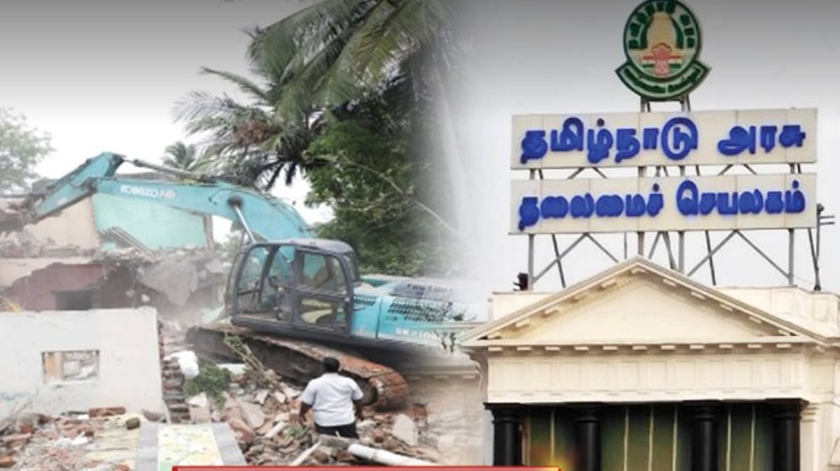 ”நீதிமன்ற உத்தரவுபடியே ஆக்கிரமிப்புகள் அகற்றம்” : தமிழ்நாடு அரசு விளக்கம்!