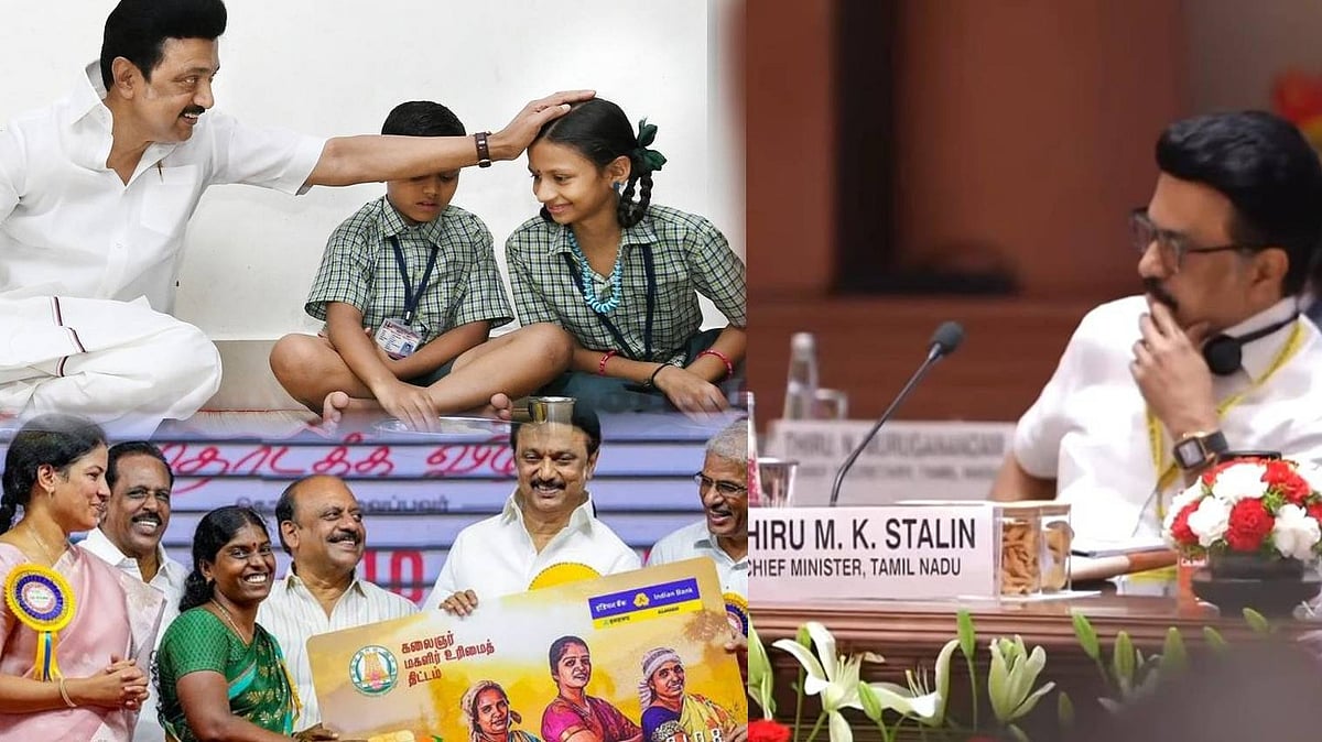 நிதி ஆயோக் கூட்டம் : திராவிட மாடல் அரசின் திட்டங்களை பட்டியலிட்ட முதலமைச்சர் மு.க.ஸ்டாலின்!