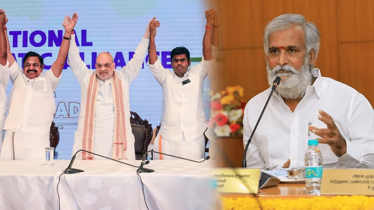 “பாஜகவோடு கள்ள உறவு வைத்துக் கொள்ள வேண்டிய அவசியம் திமுகவுக்கு இல்லை.." - அமைச்சர் சேகர்பாபு தாக்கு!