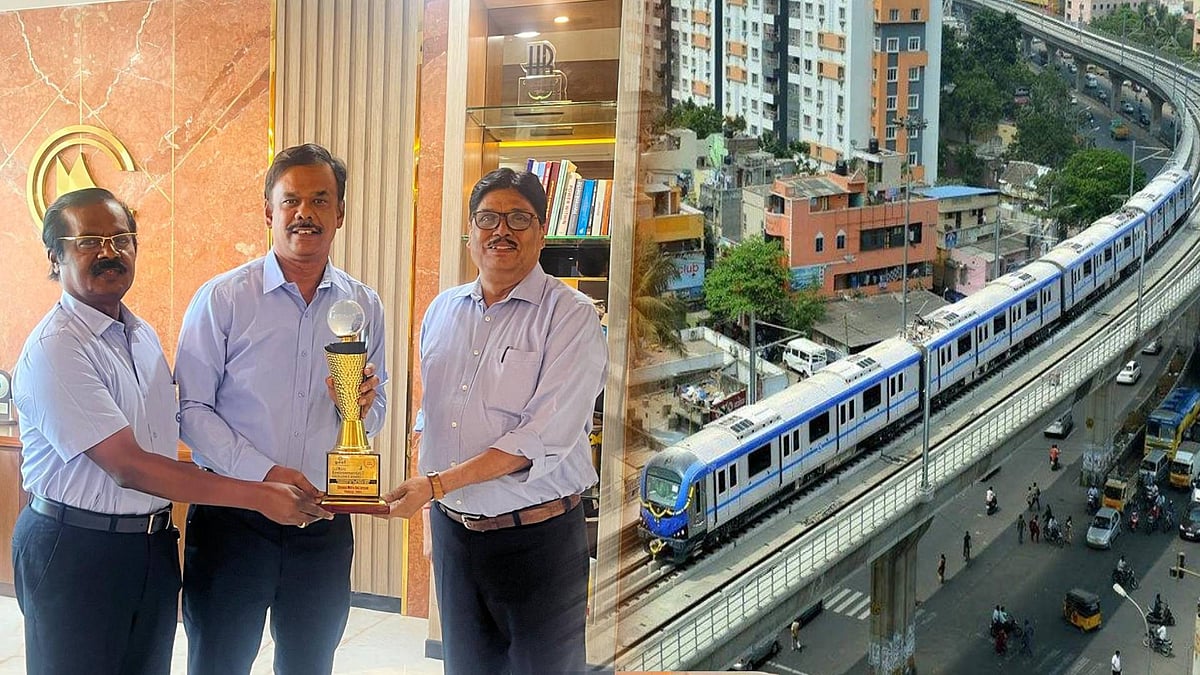 சென்னை மெட்ரோ நிறுவனத்திற்கு உலக சுற்றுச்சூழல் சிறப்பு விருது! : போக்குவரத்து துறையில் புதிய சாதனை!