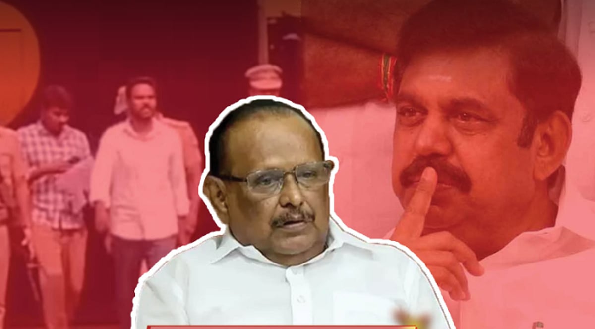 ”எடப்பாடி பழனிசாமி ஒரு அரைவேக்காடு” :   அமைச்சர் ரகுபதி பதிலடி!