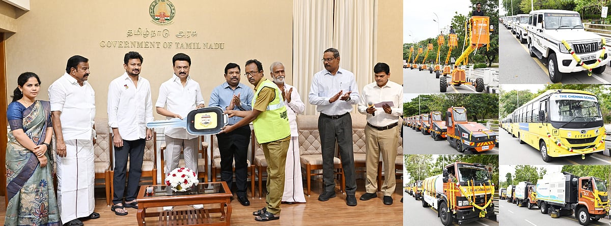 ரூ.571.92 கோடி மதிப்பிலான 49 முடிவுற்ற பணிகள் திறப்பு - 50 வாகனங்கள் சேவை தொடக்கம்! : முழு விவரம் உள்ளே!