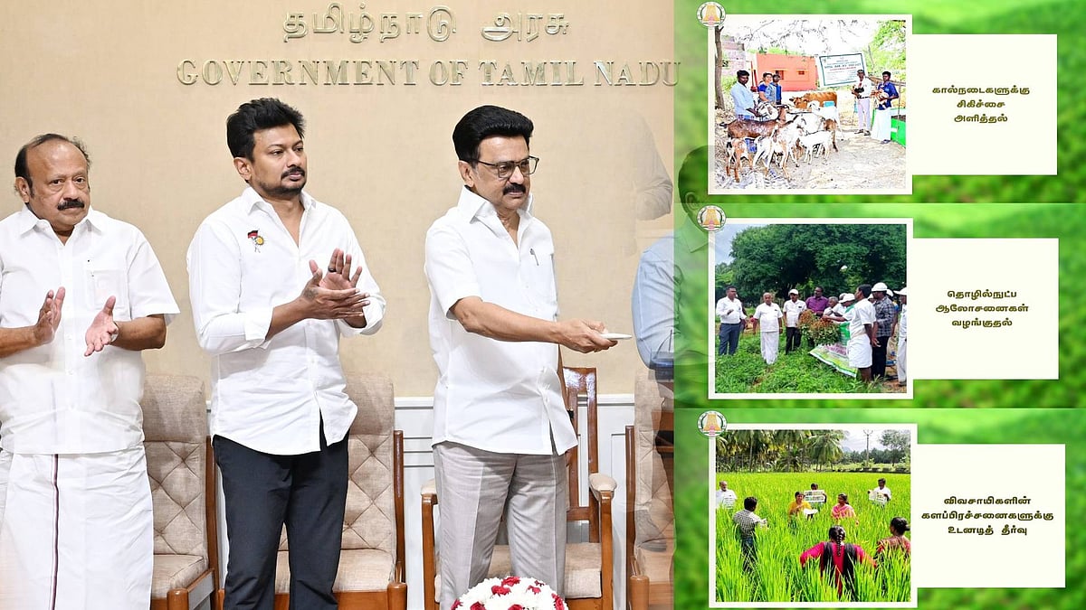 மாதந்தோறும் 1,540 கிராமங்களில் உழவரைத் தேடித் திட்ட முகாம்கள்! : திராவிட மாடலின் புதிய முன்னெடுப்பு!