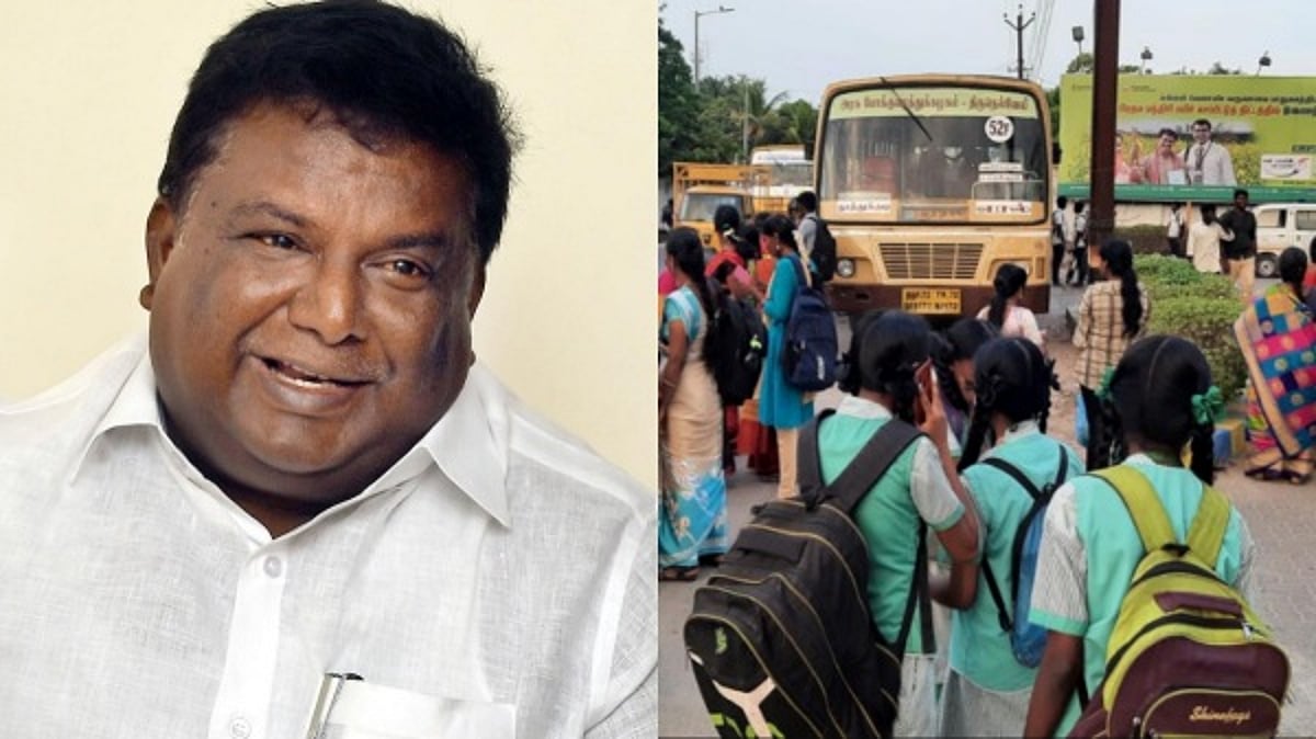 ”பள்ளி மாணவர்கள் அரசு பேருந்தில் கட்டணமில்லாமல் பயணம் செய்யலாம்” : அமைச்சர் சிவசங்கர் தகவல்!