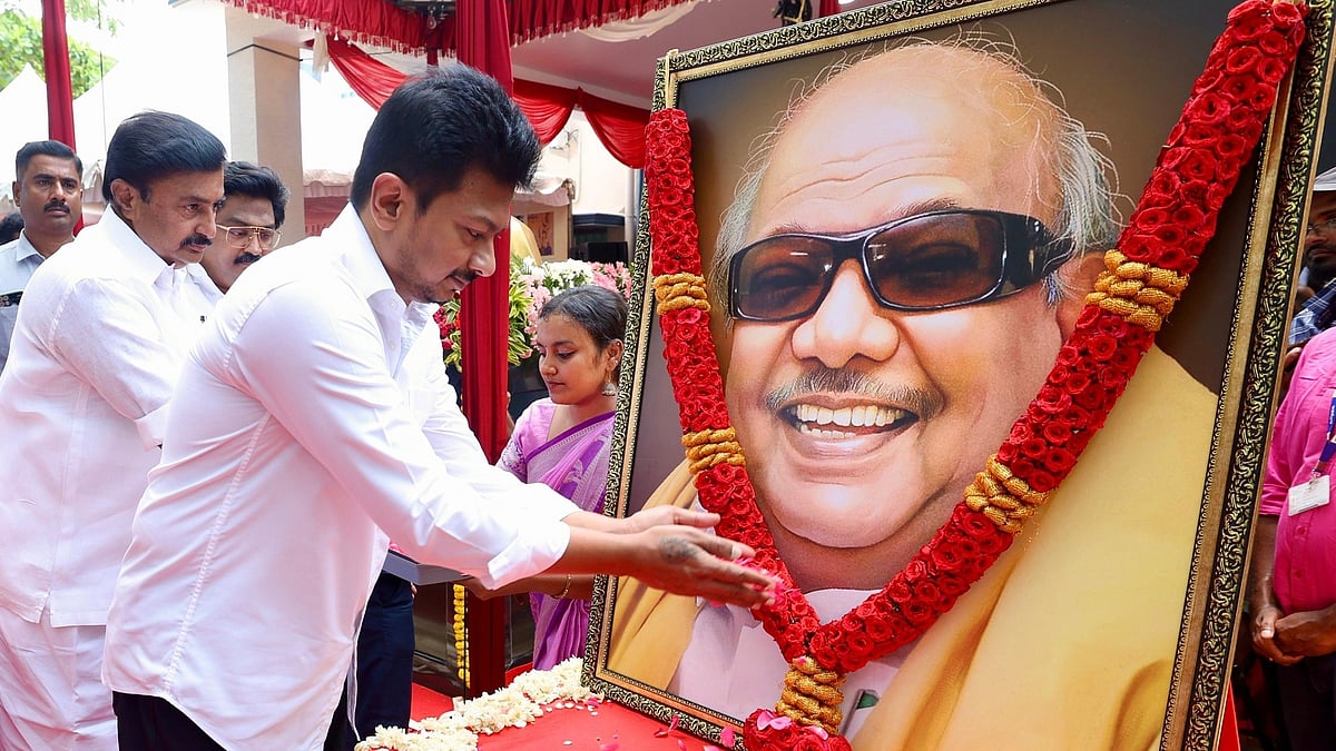 ”கலைஞரின் கரம்பற்றி பேரலையாய் எழுவோம் - தமிழ்நாடு காப்போம்”  : துணை முதலமைச்சர் உதயநிதி ஸ்டாலின்!