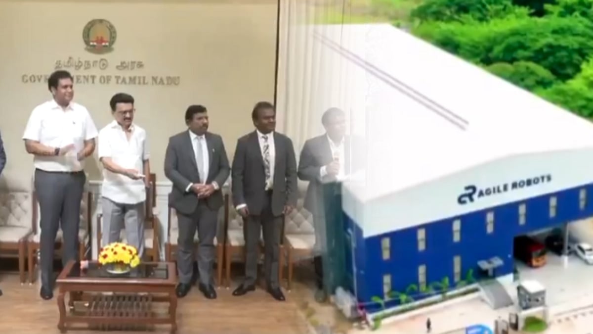 இந்தியாவிலேயே முதல்முறை : AI ரோபோட்டிக் இயந்திர பாகங்கள் உற்பத்தி ஆலையை தொடங்கி வைத்தார் முதலமைச்சர் ! 
