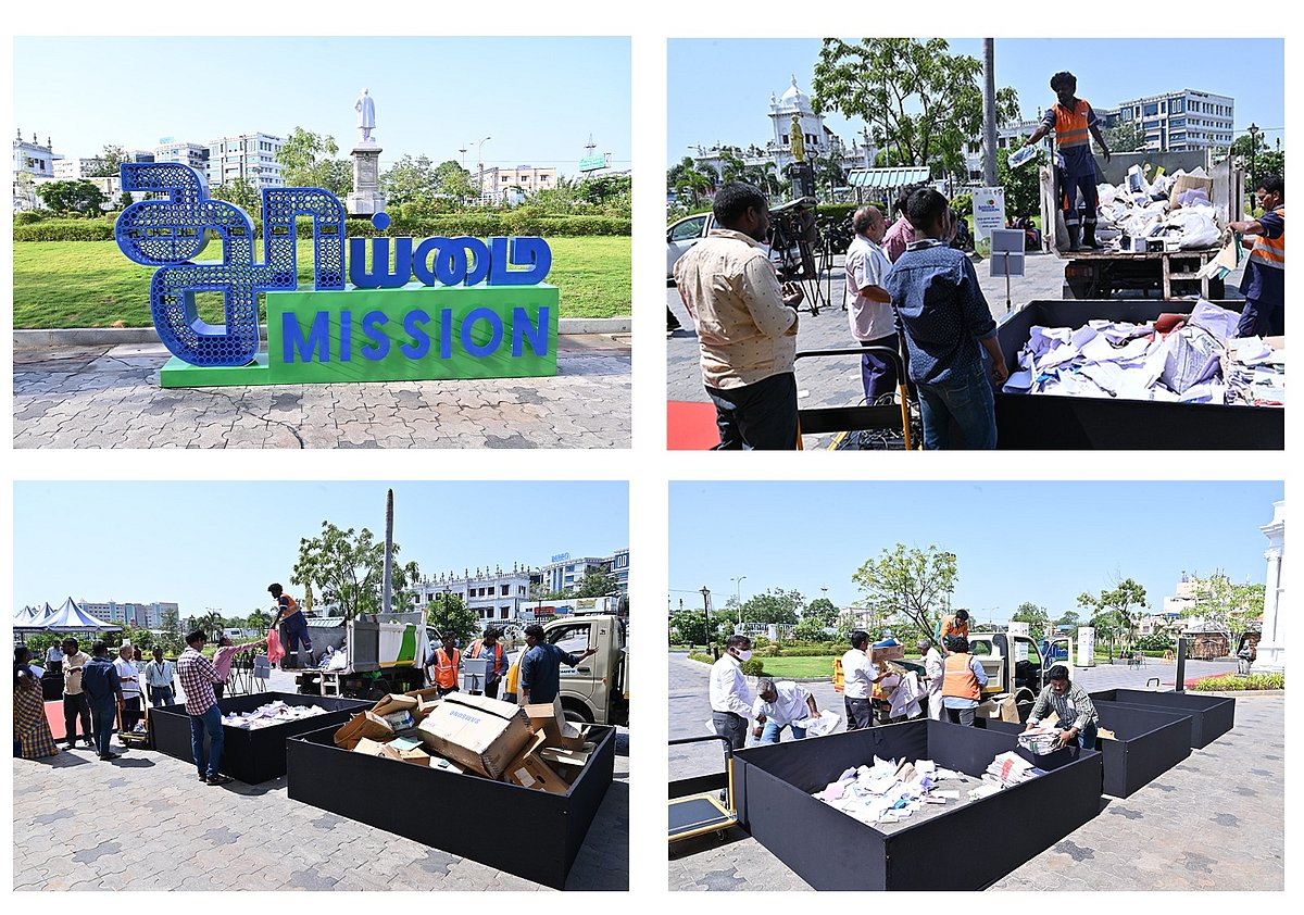 தூய்மை மிஷன் பணி... காணொளி காட்சி வாயிலாக துணை முதலமைச்சர் உதயநிதி ஆய்வு !