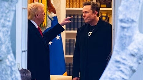 ”நான் இல்லை என்றால் தேர்தலில் ட்ரம்ப் தோற்று இருப்பார்” : எலான் மஸ்க் காட்டம் - மோதலுக்கு காரணம் என்ன?