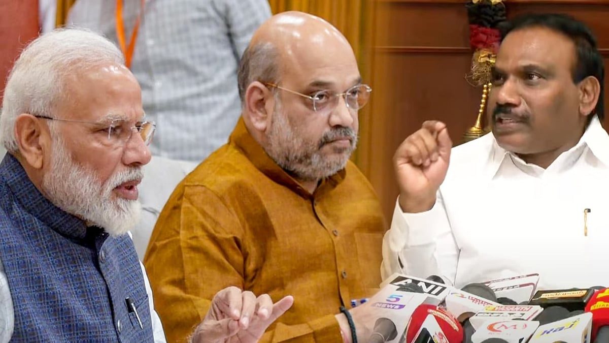 "பாஜகவின் சதியை முறியடித்த ஒரே தலைவர் முதலமைச்சர் மு.க.ஸ்டாலின்தான்" - திமுக எம்.பி. ஆ.ராசா பேச்சு !