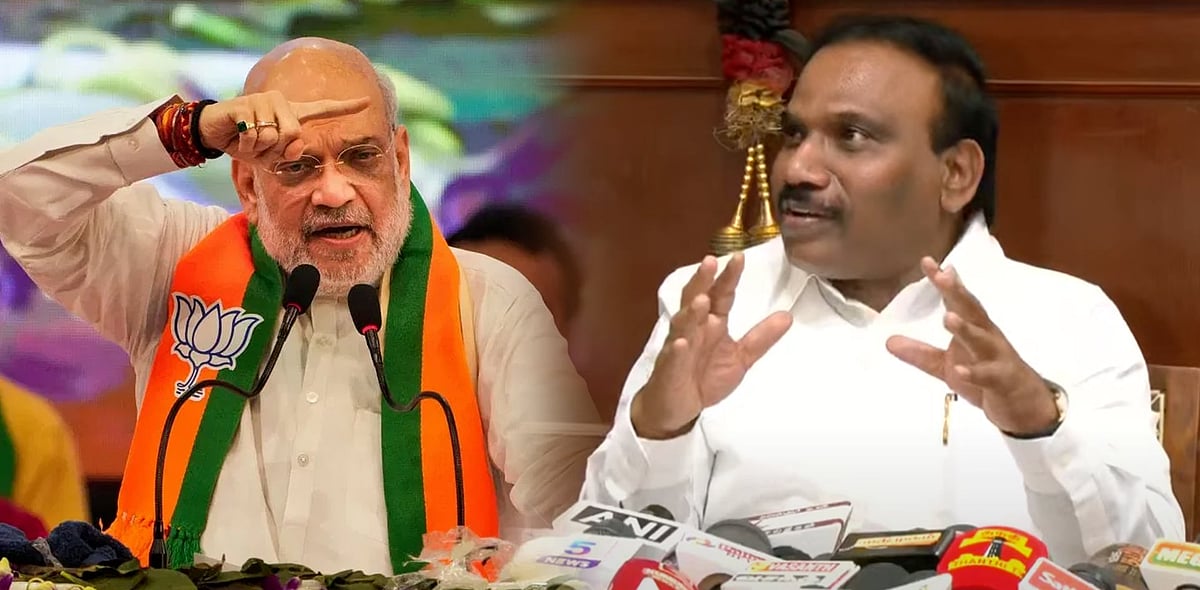 "பாஜகவின் சதியை முறியடித்த ஒரே தலைவர் முதலமைச்சர் மு.க.ஸ்டாலின்தான்" - திமுக எம்.பி. ஆ.ராசா பேச்சு !