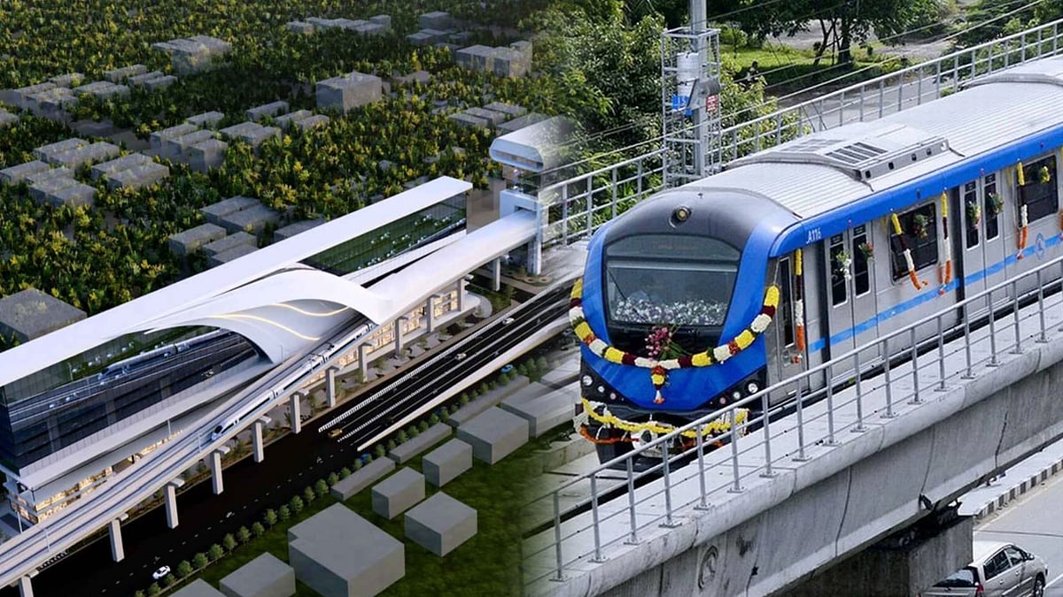 சென்னையில் வணிக வளாகங்களுடன் கூடிய மெட்ரோ நிலையம்... வெளியான மாதிரி புகைப்படங்கள் ! 