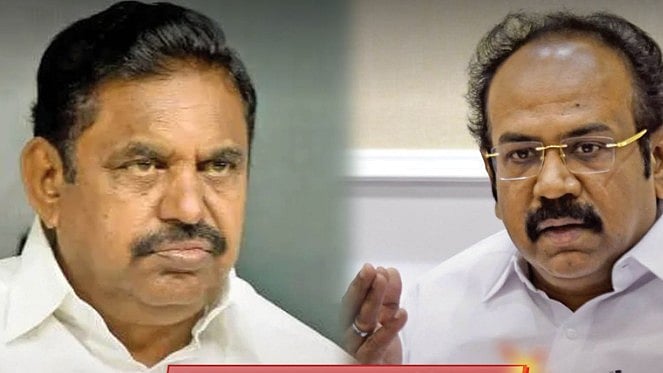 அற்பப் புத்தியில் பொய்களை உருட்டி திரட்டி அறிக்கை  வெளியிடும் பழனிசாமி : அமைச்சர் தங்கம் தென்னரசு தாக்கு!