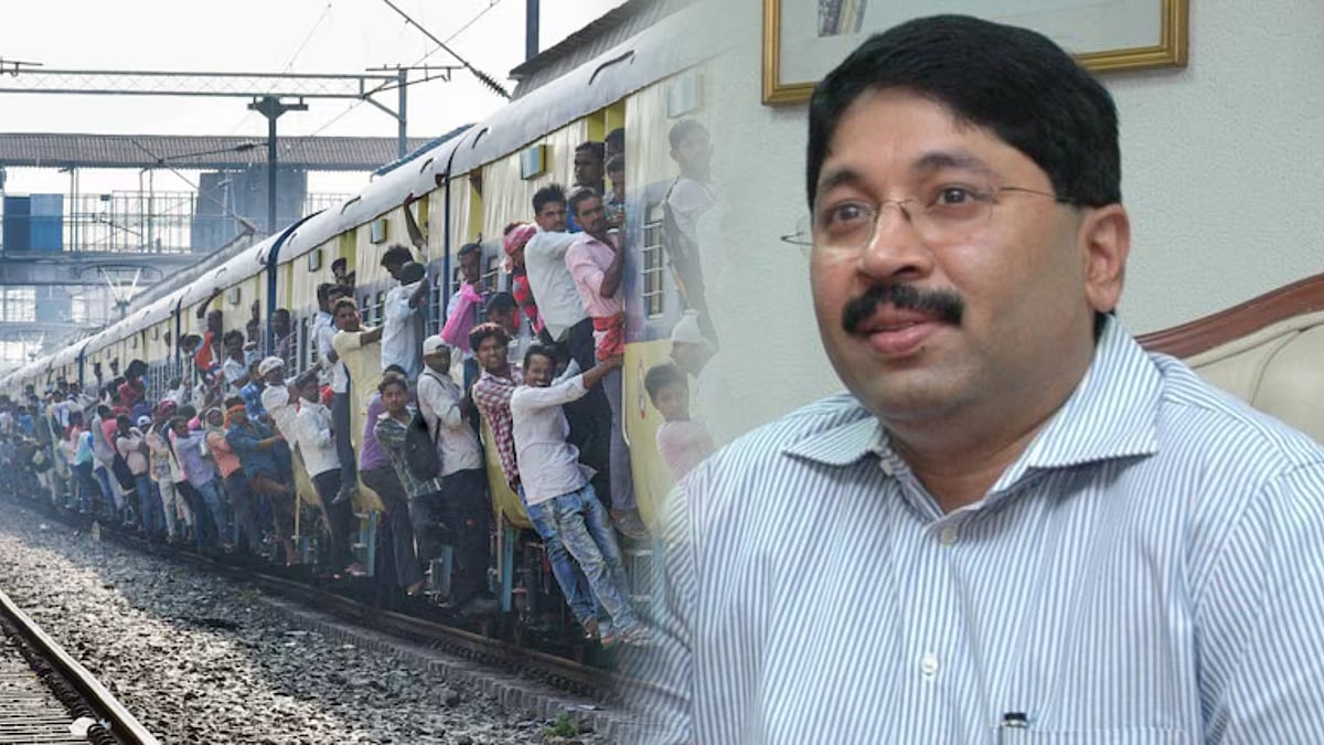 புறநகர் மற்றும் பறக்கும் ரயில்களில் தானியங்கி கதவுகளை அமைக்கவேண்டும் - தயாநிதி மாறன் MP கோரிக்கை ! 