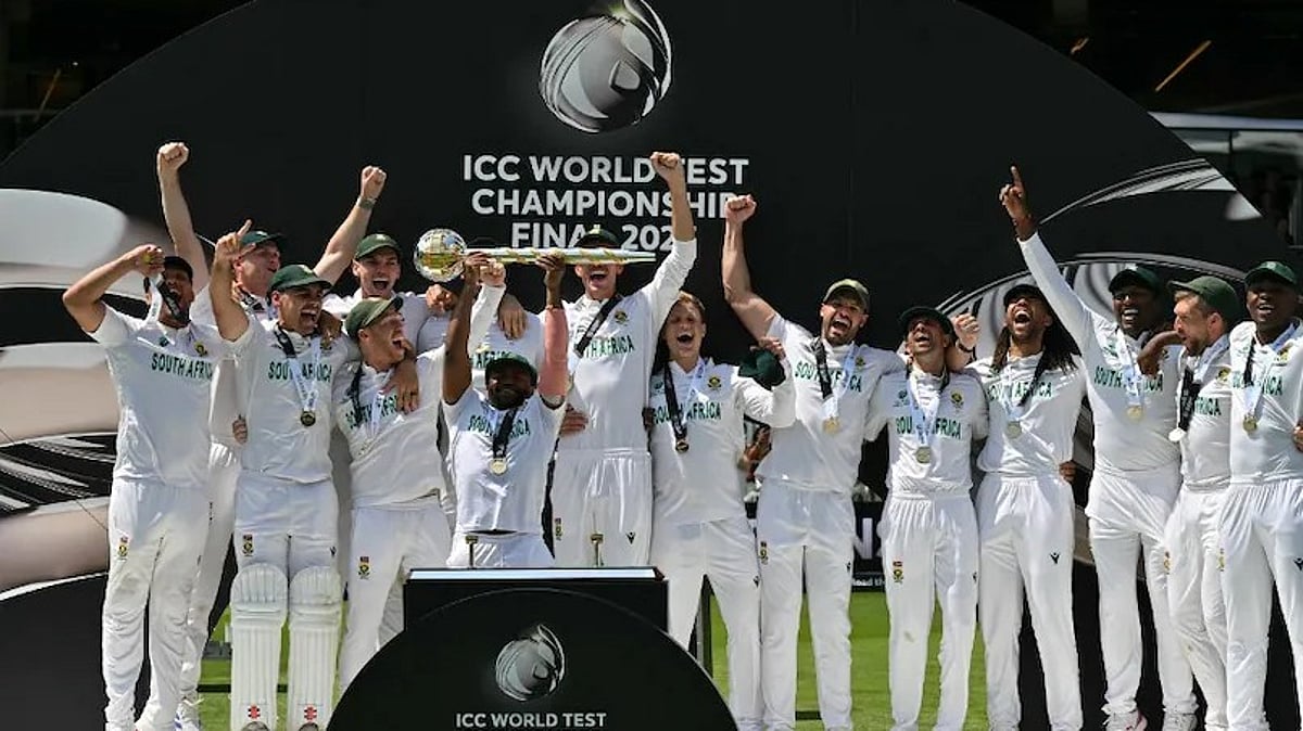 வரலாறு படைத்த தென் ஆப்பிரிக்கா அணி : 27 ஆண்டுகளில் முதல் முறையாக ICC கோப்பை வென்று சாதனை!