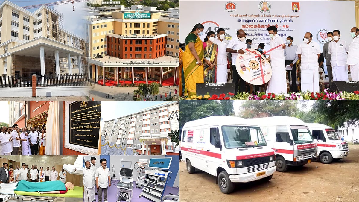 திராவிட மாடல் ஆட்சியில் மருத்துவத்துறையின் மாபெரும் சாதனைகள்... பட்டியலிட்டு பாராட்டிய தமிழ்நாடு அரசு!