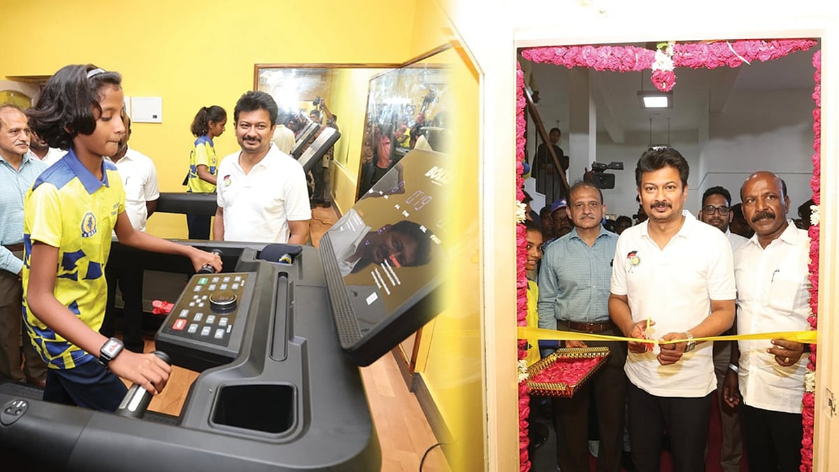 SDAT உள்ளே நவீன குளிரூட்டப்பட்ட உடற்பயிற்சி கூடம் - தொடங்கி வைத்தார் துணை முதலமைச்சர் உதயநிதி!