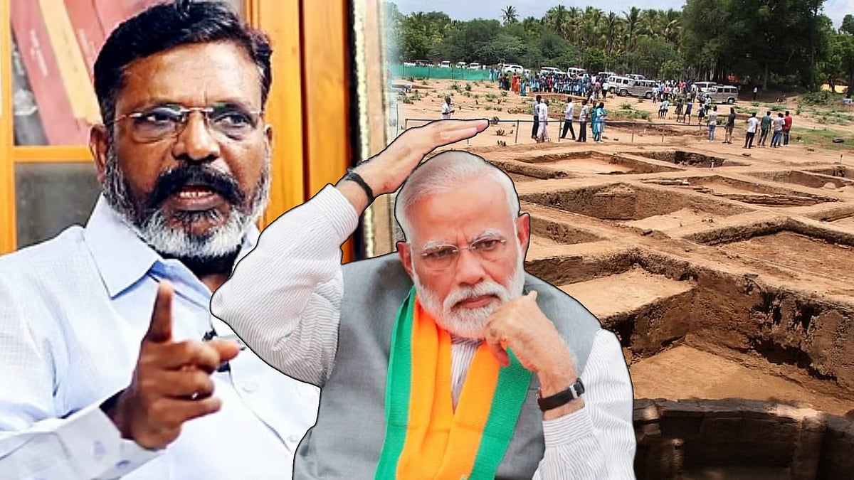 “ஆரியத்தை அச்சுறுத்துவதால் கீழடியை ஏற்க மறுக்கிறார்கள்!” : திருமாவளவன் கண்டனம்!