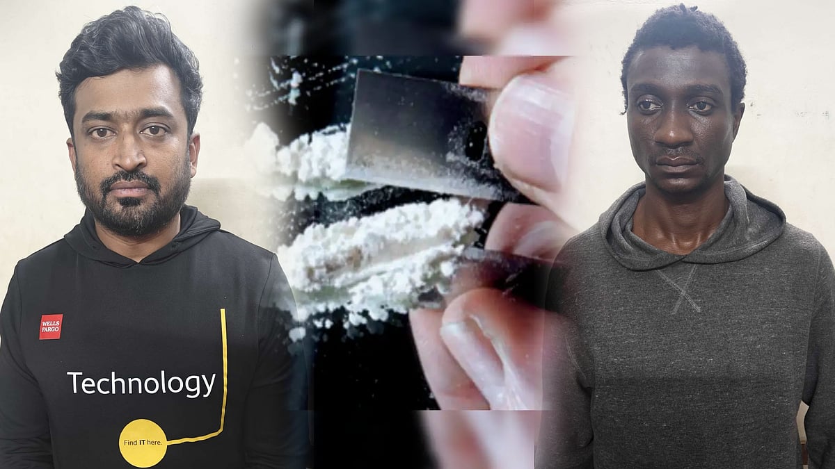 சாலையில் திருதிருவென முழித்து நின்ற நபர்.. 11 கிராம் கொக்கைன் பறிமுதல்.. ஆப்பிரிக்காவைச் சேர்ந்தவர் கைது!