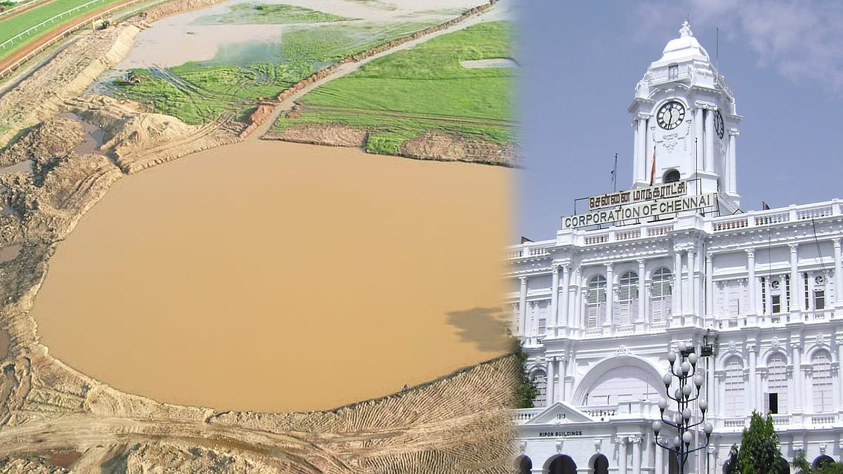 கிண்டி ரேஸ் கிளப் மைதான குளத்தை அகலப்படுத்தும் பணி தொடக்கம்... இரு மடங்கு உயரும் நீர் கொள்ளளவு ! 