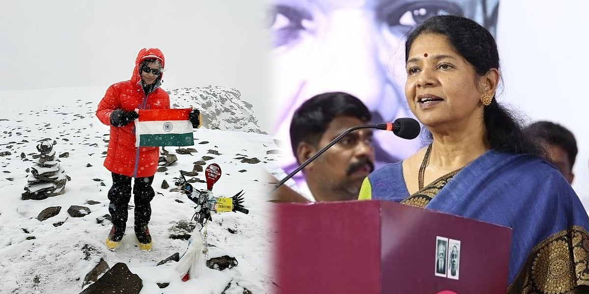 உலகின் உயரமான சிகரங்களை ஏறி சாதனை படைத்த தமிழ் பெண்  முத்தமிழ் செல்வி!